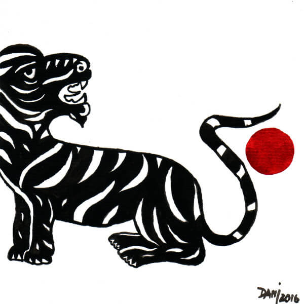 Chinesisches Tierzeichen Tiger